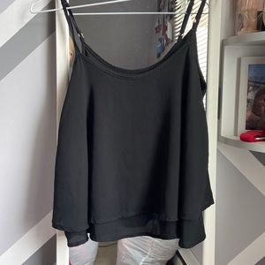 HOLLISTER Small Black layered tank top